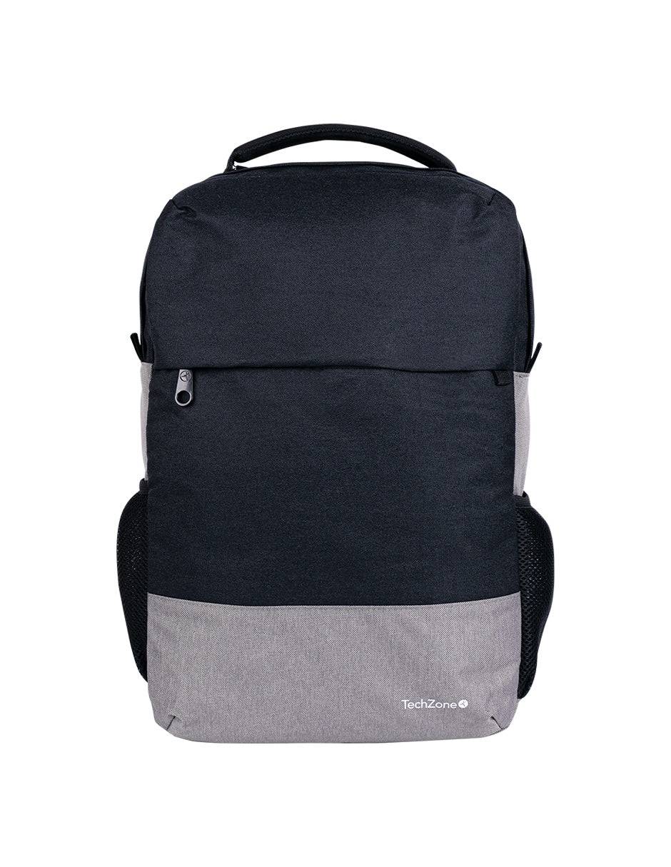 Backpack Strong Grey TechZone de 15.6 pulgadas - múltiples compartimientos, organizador frontal, costuras y asas reforzadas, garantía limitada de por vida. Backpack Strong Grey TechZone de 15.6 pulgadas - múltiples compartimientos, organizador frontal, costuras y asas reforzadas, garantía limitada de por vida.